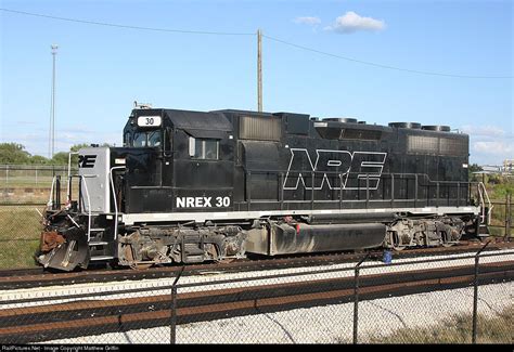 Railpicturesnet Photo Nrex 30 National Railway Equipment Nrex Emd