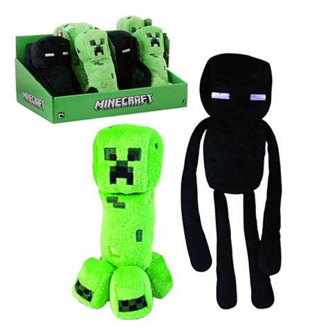 Toy Minecraft Enderman And Creeper Plush Assortment 9 Pc (5 Enderman ...