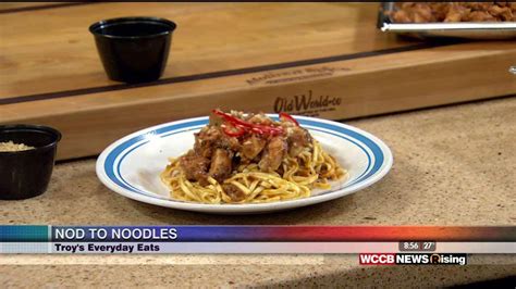 Troys Everyday Eats A Nod To Noodles Wccb Charlottes Cw