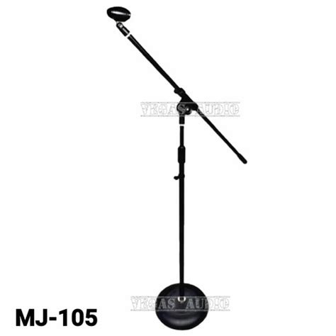 Jual Asl Rose Mj Bk Stand Mic Lantai Kaki Bulat Full Besi