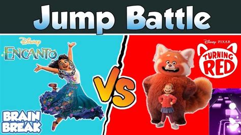 Encanto Vs Turning Red Jump Battle Brain Break Just Dance Brain