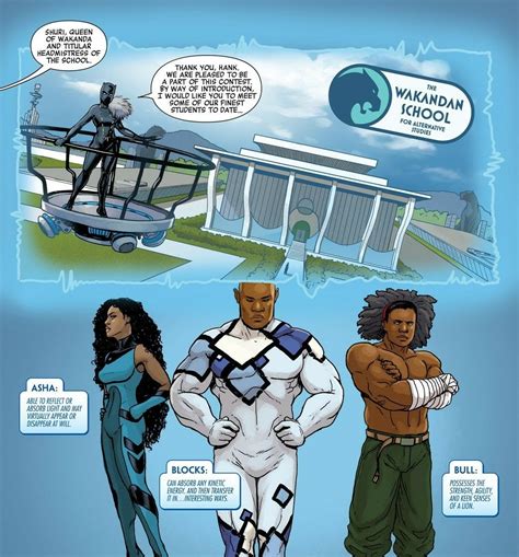 Wakanda: Shuri's School for "Gifted/Special" Wakandans. | Superhero ...