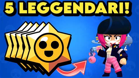 5 Star Drop Leggendari Opening Brawl Stars Ita Youtube