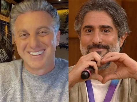 Luciano Huck E Marcos Mion Trocam Elogios Em Live