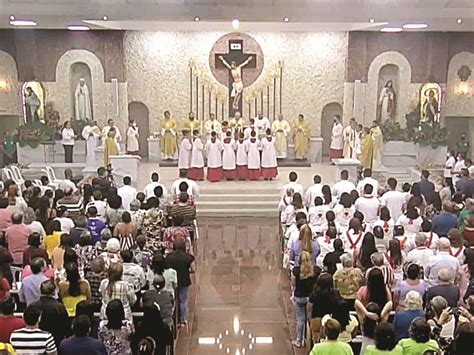 Instalação do terceiro Santuário da arquidiocese Rede Nazaré de