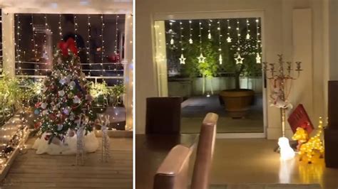 La Splendida Casa Di Alessia Marcuzzi Addobbata Per Il Natale