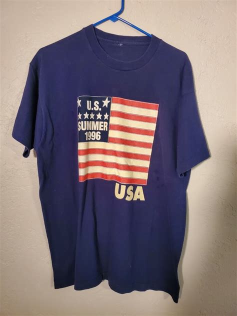 Summer Olympics Tshirt Rare Vintage Single Stitc Gem