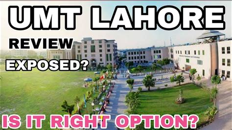 Umt Lahore Admission Guidance About Umt University University Of