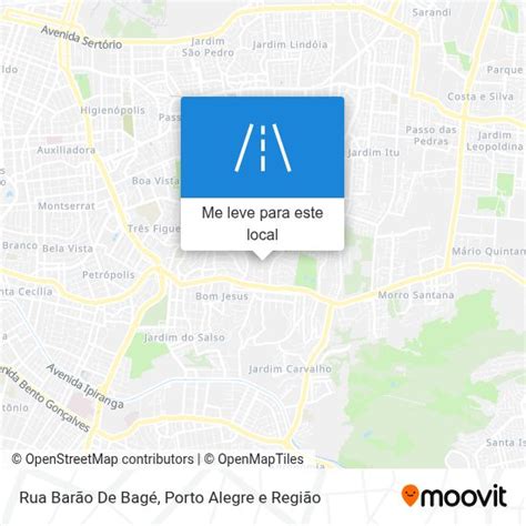 Distancia De Bage A Porto Alegre - Como chegar em Rua Barão De Bagé, Porto Alegre de ônibus?