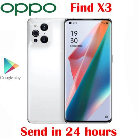 OPPO teléfono inteligente Find X3 Original oficial 5G Snapdragon