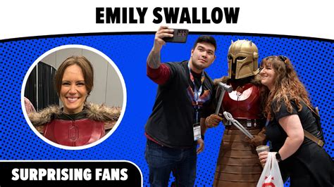 Emily Swallow Surprising Fans At FAN EXPO The Armorer The