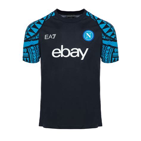 SSC Napoli Navy Blue Training Shirt 2023 2024