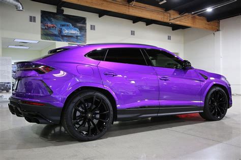 2022 Lamborghini Urus Awd 6586 Miles Purple Suv 8 Cylinder Engine