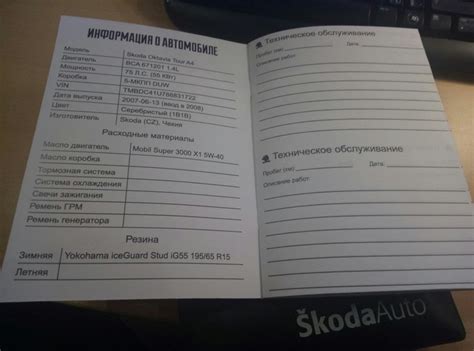 Сервисная книжка своими руками. | Пикабу