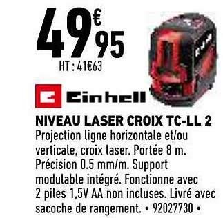 Promo Niveau Laser Croix Tc Ll Einhell Chez Brico Cash Icatalogue Fr