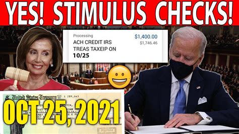 Yes 2000 Checks In November Fourth Stimulus Check Update For