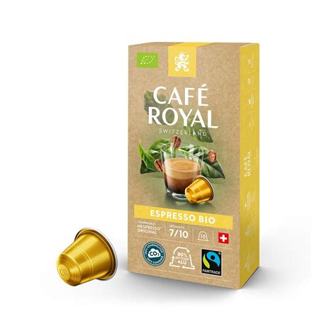 Caf Royal Espresso Bio Capsules Voor Nespresso Voor