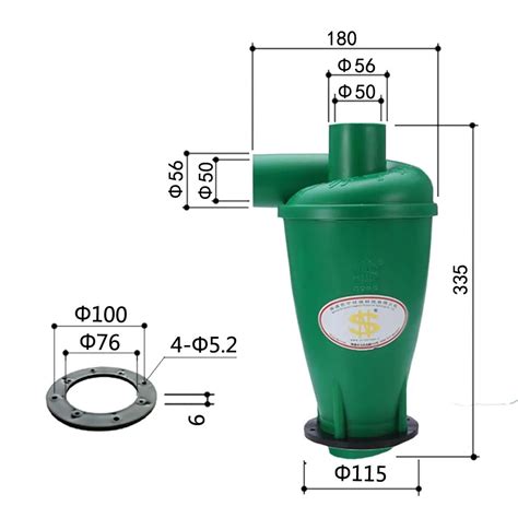 Coletor De P Ciclone Sn T F Turbo Incluindo Flange Pe A