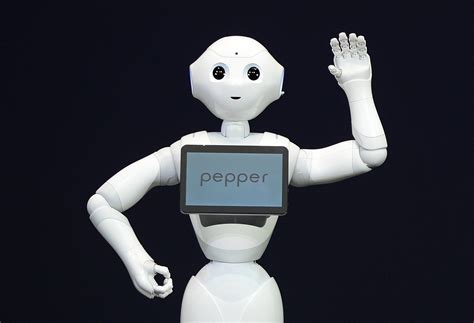 SoftBanks Pepper Affectionate Robot With A Heart Emotions