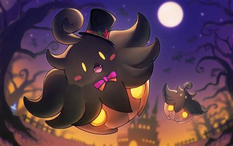 Pumpkaboo Pokemon Drawn By Naoki Eguchi Danbooru