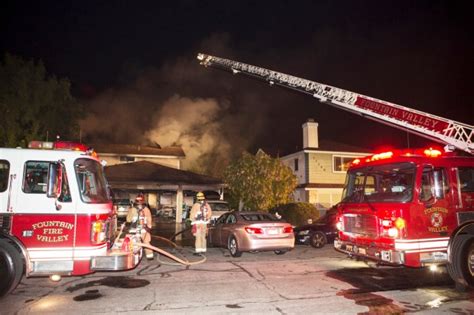 Updated Two Alarm Fire Burns Fountain Valley Home Orange County Register