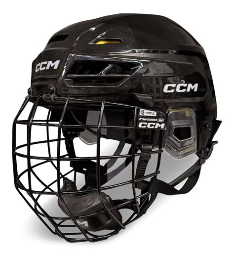 Ccm Tacks 120 Hockey Helmet And Cage Combo Juniorsenior Black