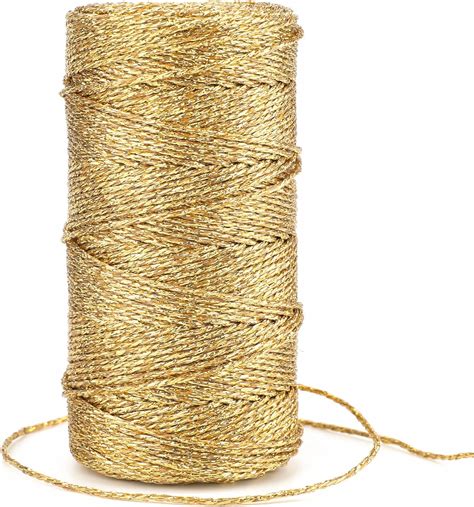 Amazon 110 Yards Christmas Twine Decorative Metallic Bakers Twine