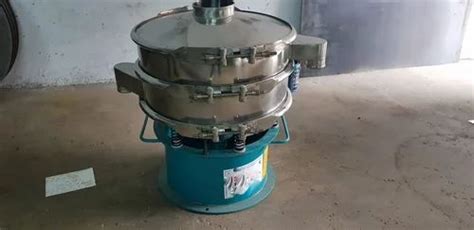 Gyratory Screen Separator Vibro Shifter Capacity 100 500 Kg Hr Model