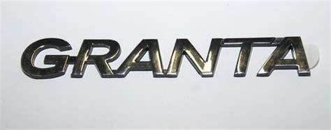 Купить Эмблема задка GRANTA 2190-8212170 хром (маленький шрифт) (Лада ...