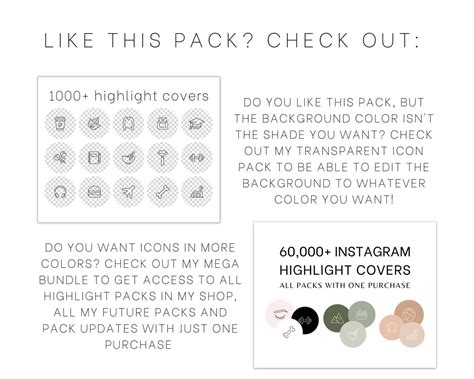 2000 Instagram Story Highlight Covers Icon Pack Nude And Etsy