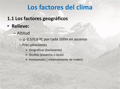 De Bachillerato Geo Tema La Diversidad Clim Tica Ppt