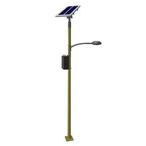 Mild Steel Solar Street Light Pole Thickness 45 Mm Size 6 Mtr At