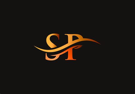 SP Linked Logo for business and company identity. Creative Letter SP ...