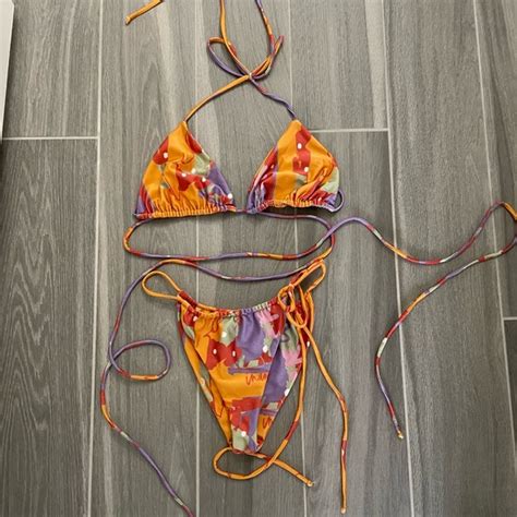 INAMORATA Swim Inamorata Las Olas Bikini Inked Saffron Poshmark