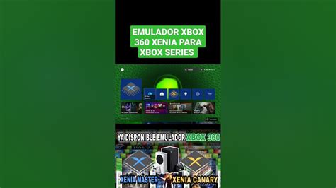 Emulador De Xbox 360 Xenia En Xbox Series Y Xbox One Youtube