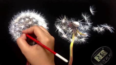 Dandelion Wildflowers Live Beginner Acrylic Painting Tutorial Youtube