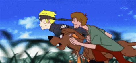 Scooby Doo And Shaggy Running