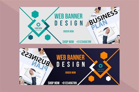 Plantilla De Banner Web De Marketing Empresarial Digital Vector Premium