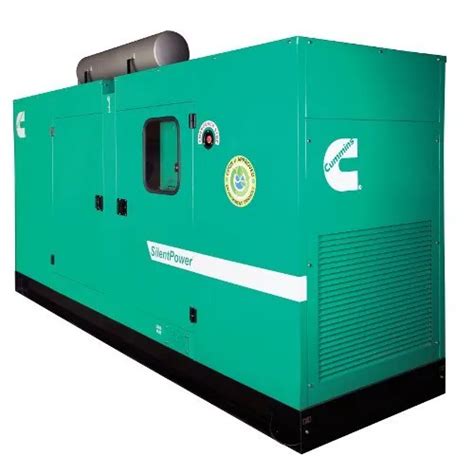 Cummins 160 Kva Three Phase Silent Diesel Generator At 105000000 Inr