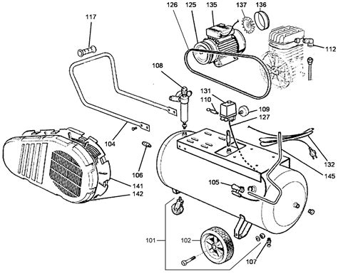 Metabo Hpt Air Compressor Parts Diagram