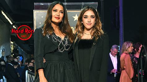 Salma Hayek & Daughter Valentina At Balenciaga Show — Photos ...