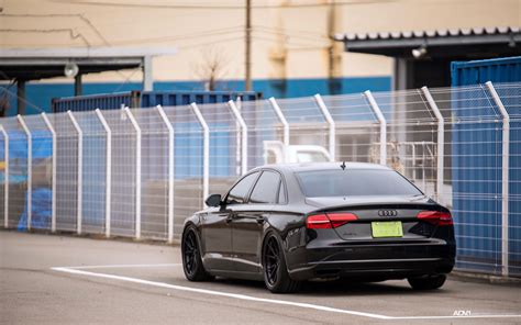 Mythos Black Audi A8L Quattro - ADV5.2 Track Spec Advanced Series Wheels