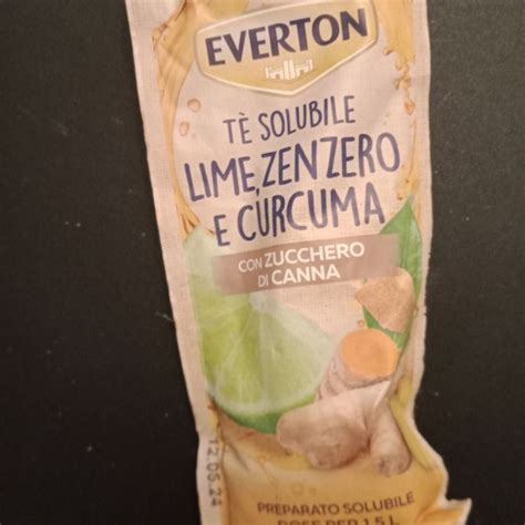 Everton tea house tè solubile lime zenzero e curcuma Reviews abillion