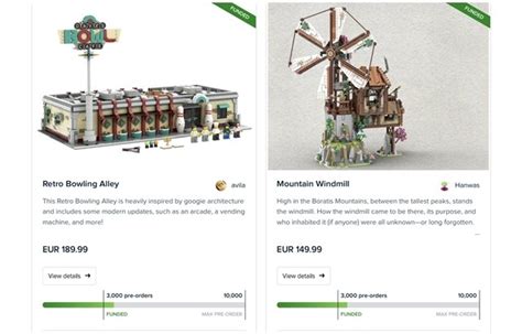 Bricklink Designer Programm Zweite Crowdfunding Runde Angelaufen