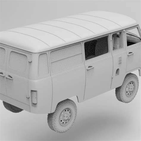 T L Charger Fichier Stl Uaz Bukhanka Mm