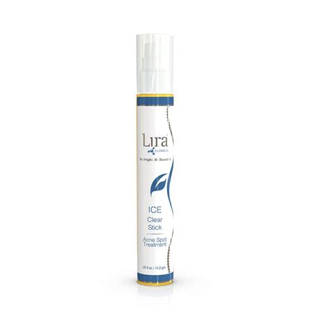 Lira Clinical Ice Clear Stick On The Go Acne Spot Treatment With