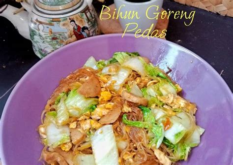 Resep Bihun Goreng Pedas Oleh DEWI SARASWATI Cookpad