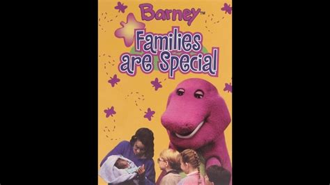 Barneys Families Are Special Rare 1997 Pbs Kids Vhs Opening And Closing ...