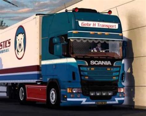 Ets Scania R Gebr H Transport V Trucks Trailer