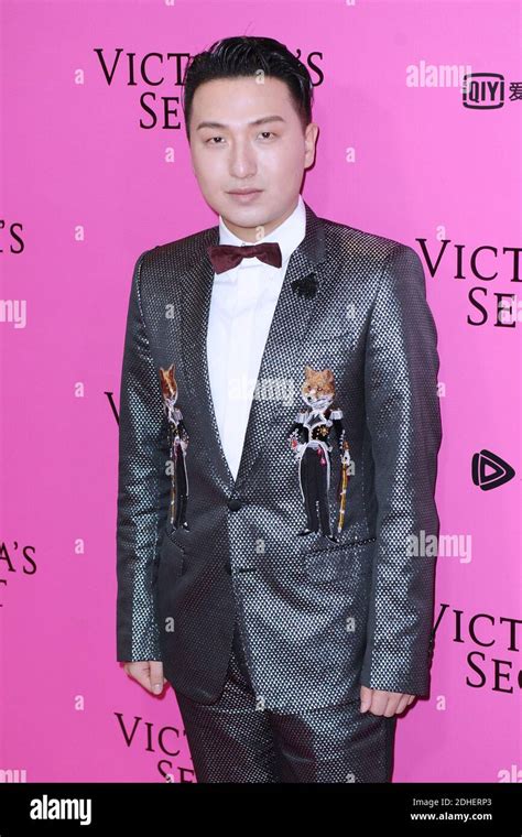 Mr. Bag attending the Pink Carpet prior to the Victoria's Secret ...